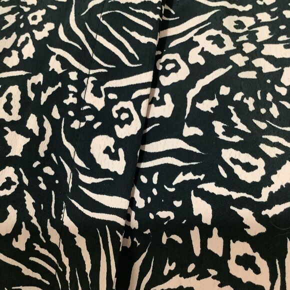 Topshop Funky Cheetah Zebra Animal Print Maximalist Button Up Blouse Size 4 - Picture 15 of 15